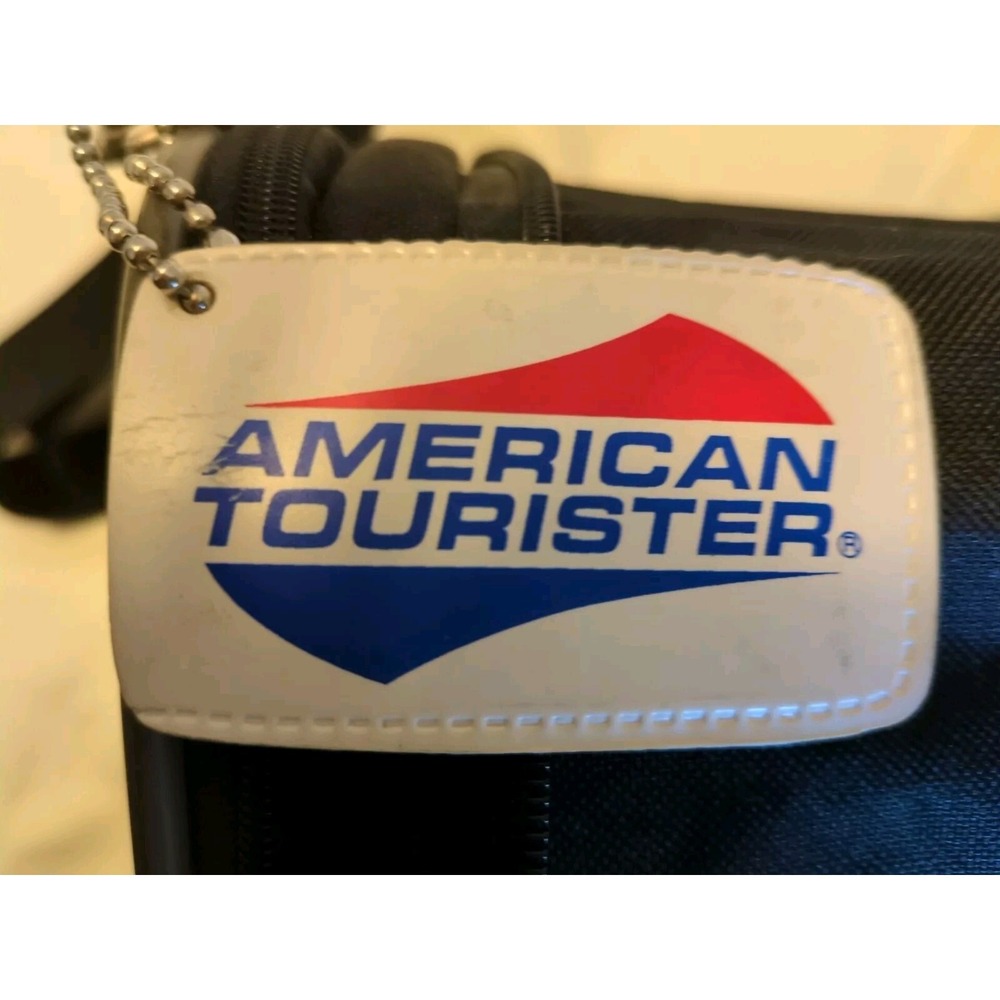 American Tourister Duffel Bag Gym Bag‎ Carry On Black Sports Bag
